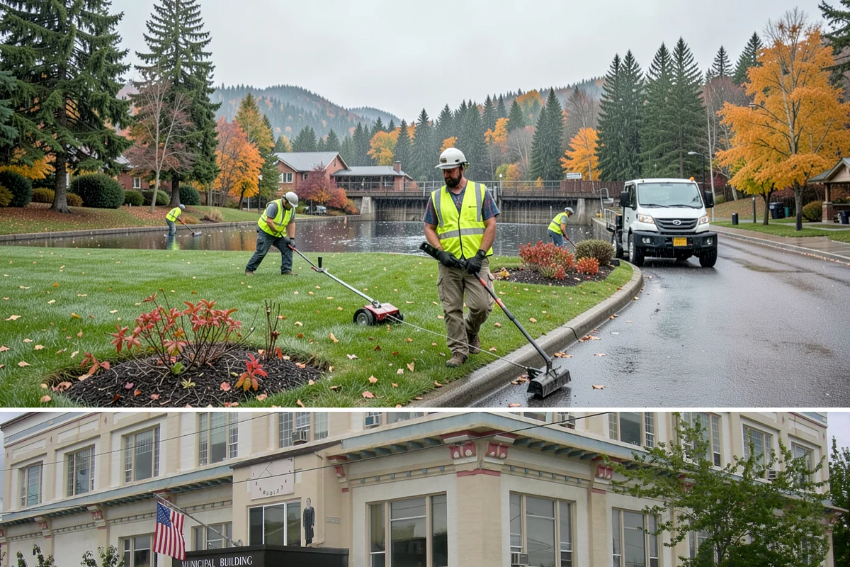 Reflective Marker Installation in Anacortes, Skagit County, WA - Dry summer conditions are needed for reliable adhesive bonding before the wet season arrives.