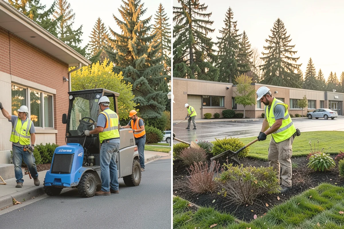 Reflective Marker Installation in Covington, King County, WA - Lay out marker locations and spacing