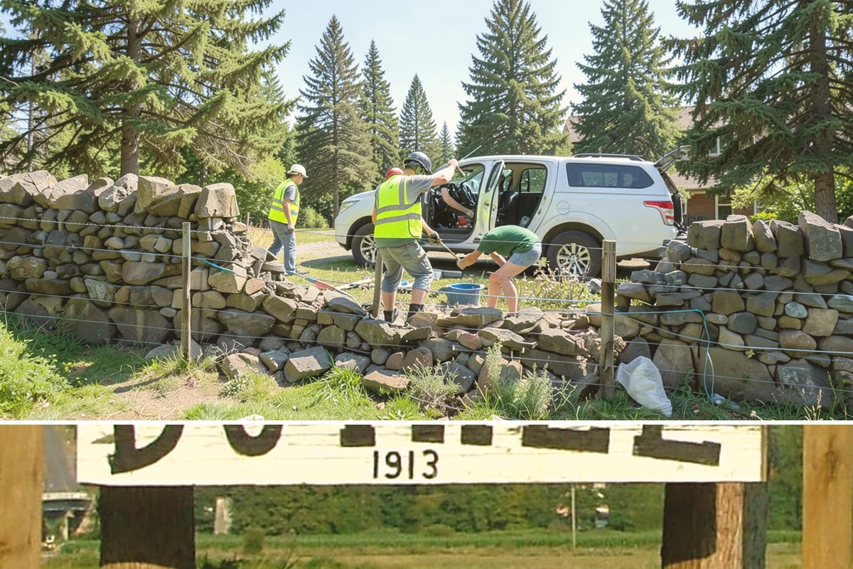 Reflective Marker Installation in Duvall, King County, WA - Dry summer conditions are needed for reliable adhesive bonding before the wet season arrives.