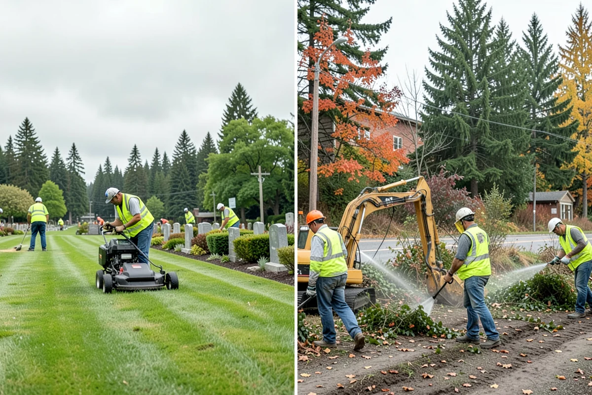 Reflective Marker Installation in Everett, Snohomish County, WA - Lay out marker locations and spacing