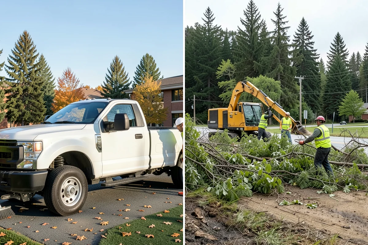 Reflective Marker Installation in Federal Way, King County, WA - Lay out marker locations and spacing