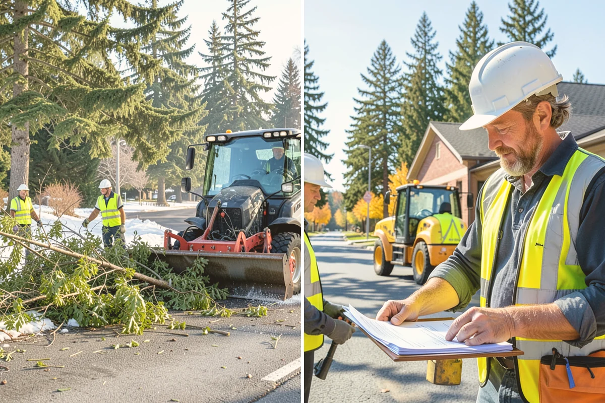 Reflective Marker Installation in Index, Snohomish County, WA - Lay out marker locations and spacing