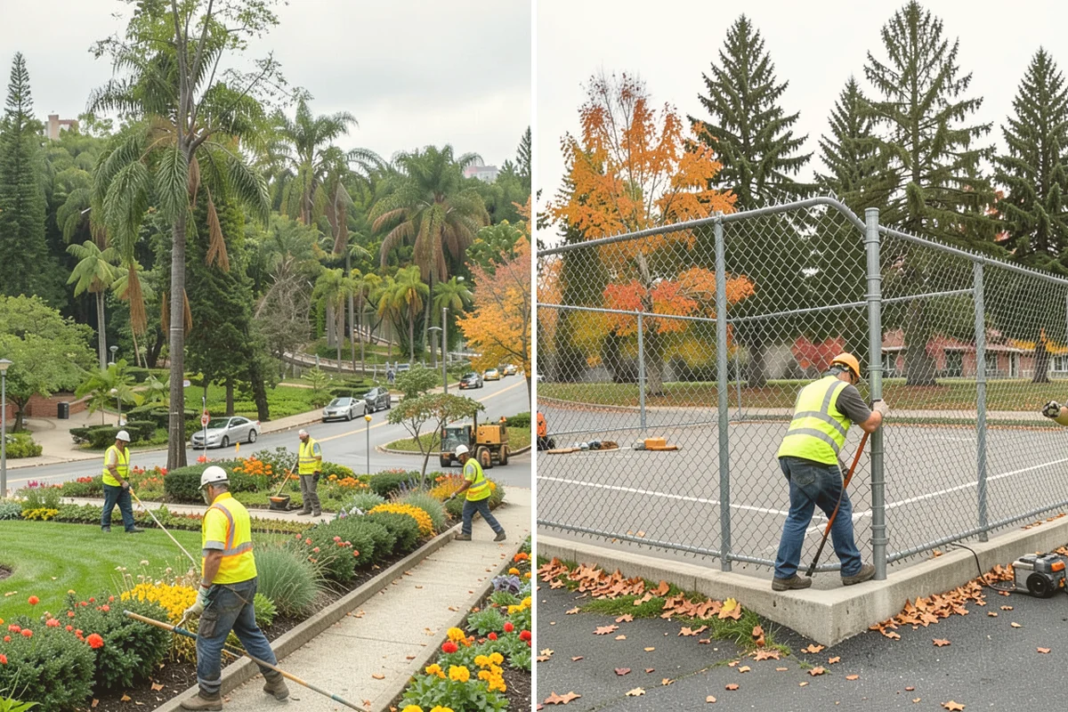 Reflective Marker Installation in Milton, King County, WA - Lay out marker locations and spacing