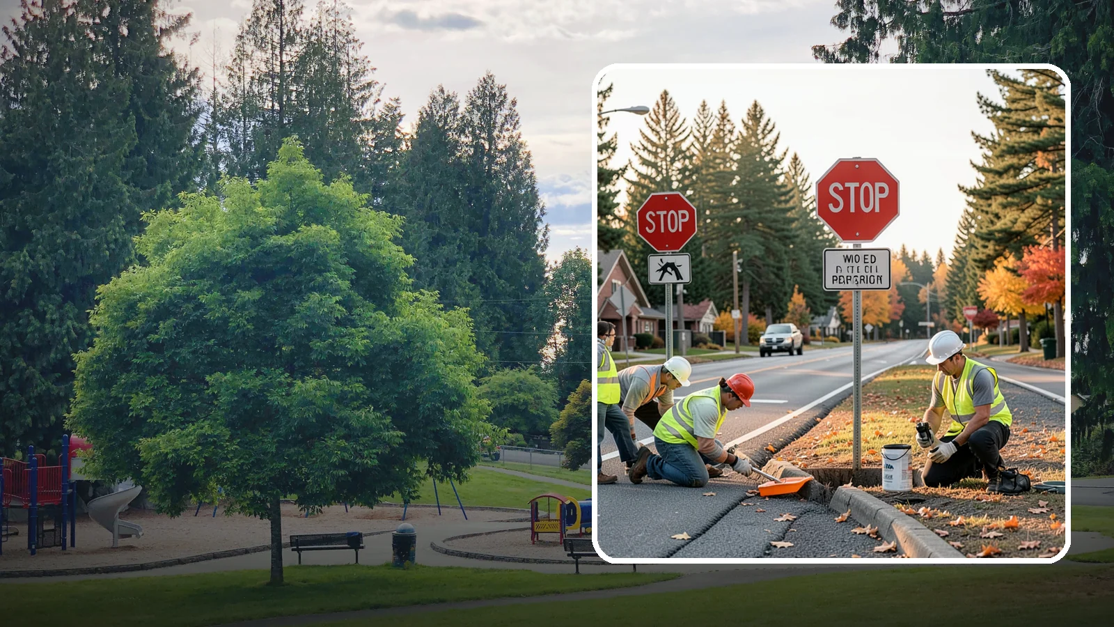 Regulatory Signs in Bonney Lake, Pierce County, WA - We install stop, yield, parking, speed, and other regulatory signs that carry the force of your municipal code.