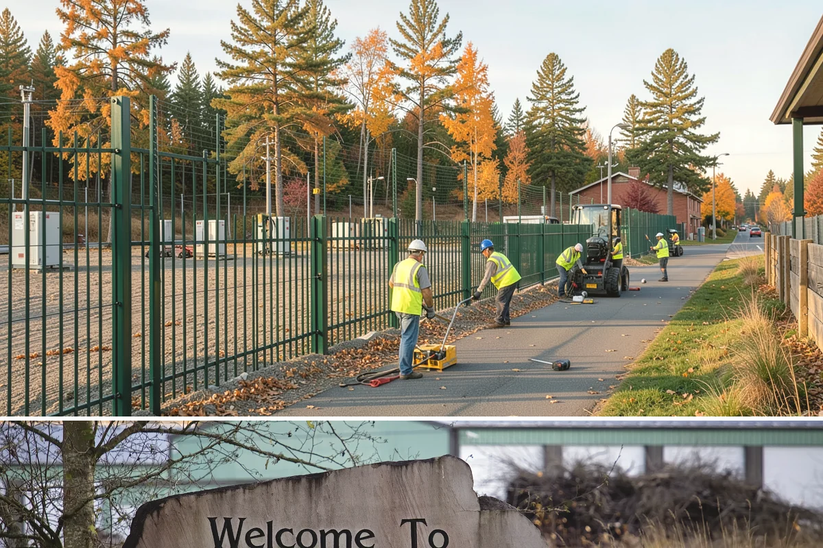 Regulatory Signs in Buckley, Pierce County, WA - Regulatory installs proceed in all seasons, though drier months ease footing work and reduce traffic-control complications on...