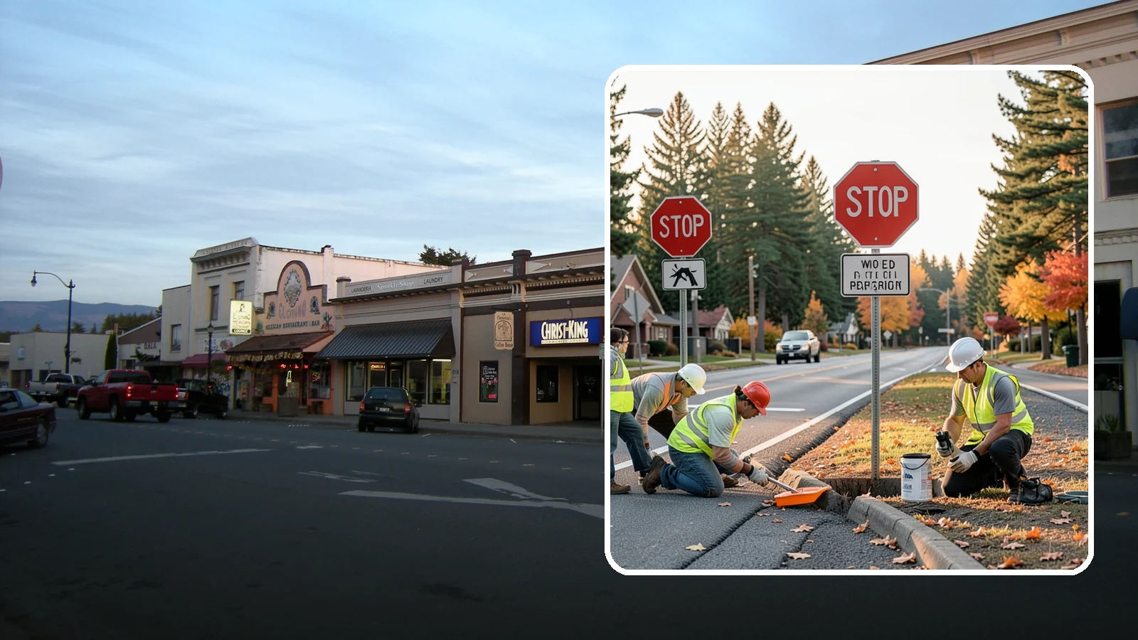 Regulatory Signs in Burlington, Skagit County, WA - We install stop, yield, parking, speed, and other regulatory signs that carry the force of your municipal code.
