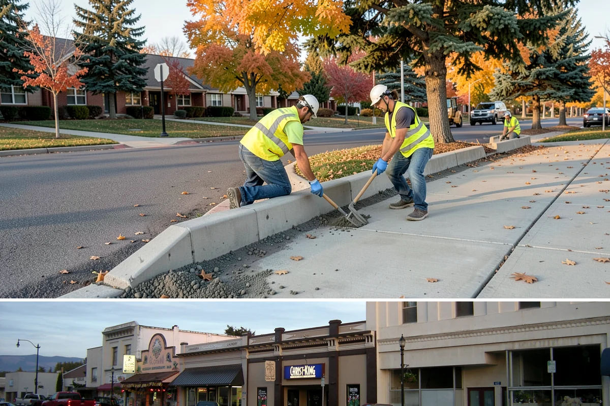 Regulatory Signs in Burlington, Skagit County, WA - Regulatory installs proceed in all seasons, though drier months ease footing work and reduce traffic-control complications on...