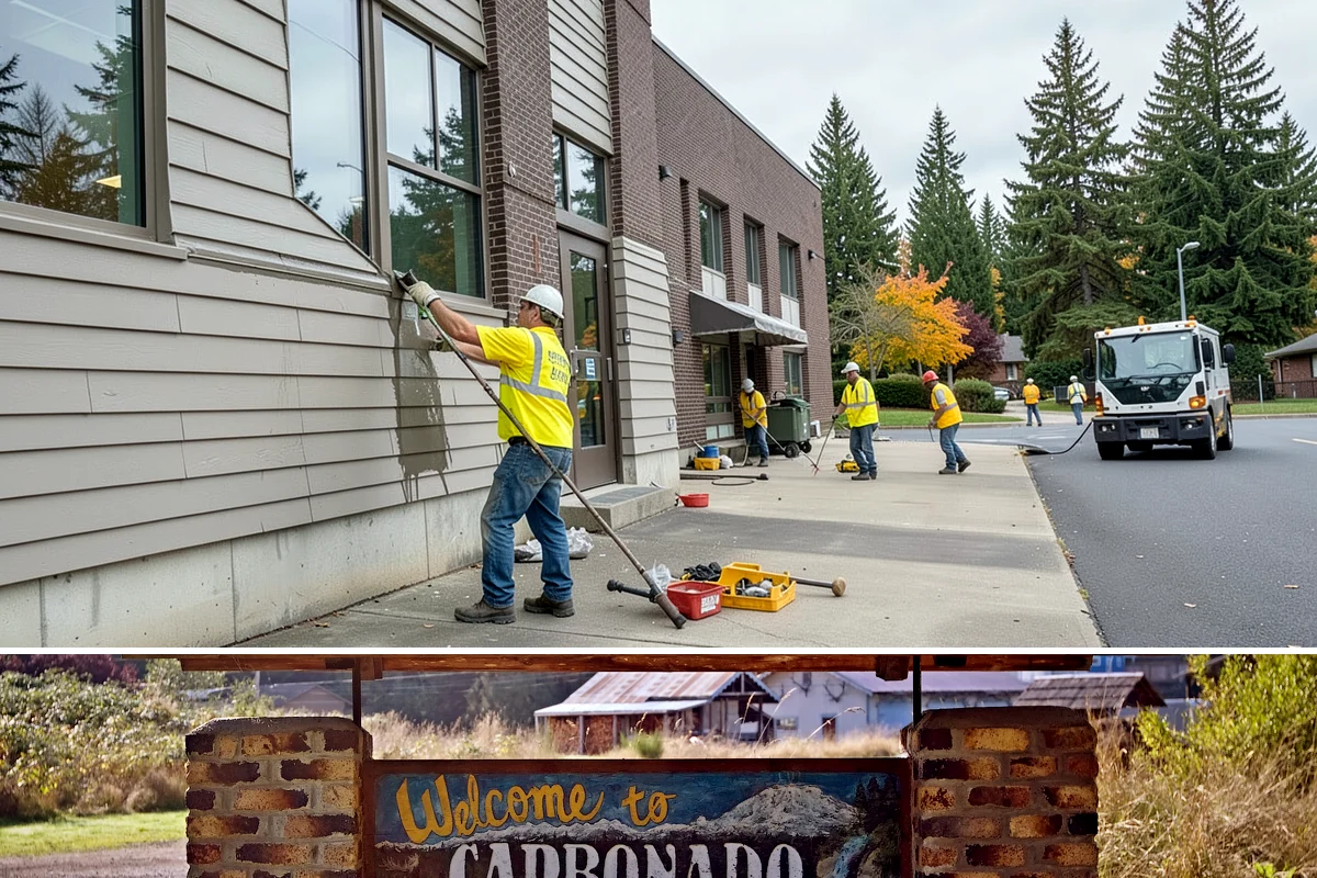 Regulatory Signs in Carbonado, Pierce County, WA - Regulatory installs proceed in all seasons, though drier months ease footing work and reduce traffic-control complications on...
