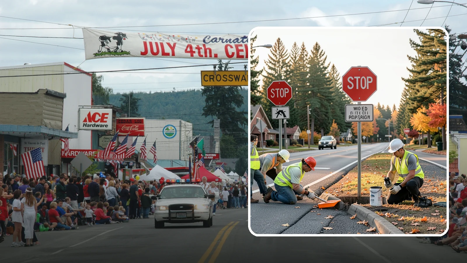 Regulatory Signs in Carnation, King County, WA - We install stop, yield, parking, speed, and other regulatory signs that carry the force of your municipal code.