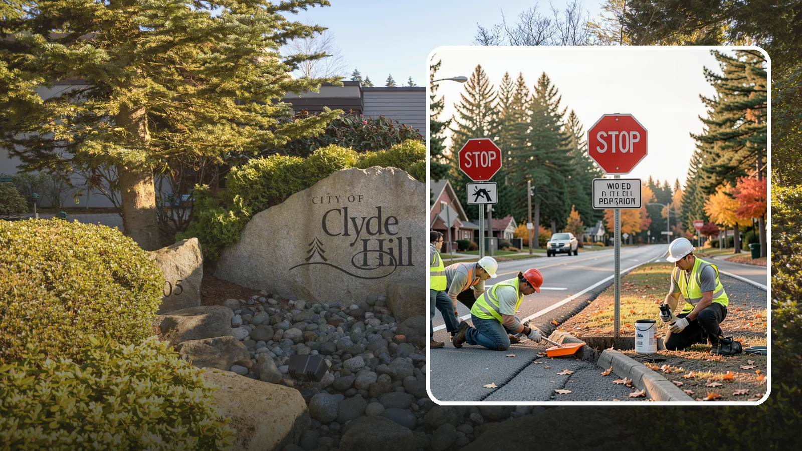 Regulatory Signs in Clyde Hill, King County, WA - We install stop, yield, parking, speed, and other regulatory signs that carry the force of your municipal code.