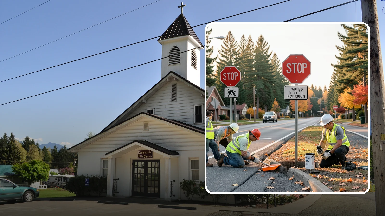 Regulatory Signs in Concrete, Skagit County, WA - We install stop, yield, parking, speed, and other regulatory signs that carry the force of your municipal code.