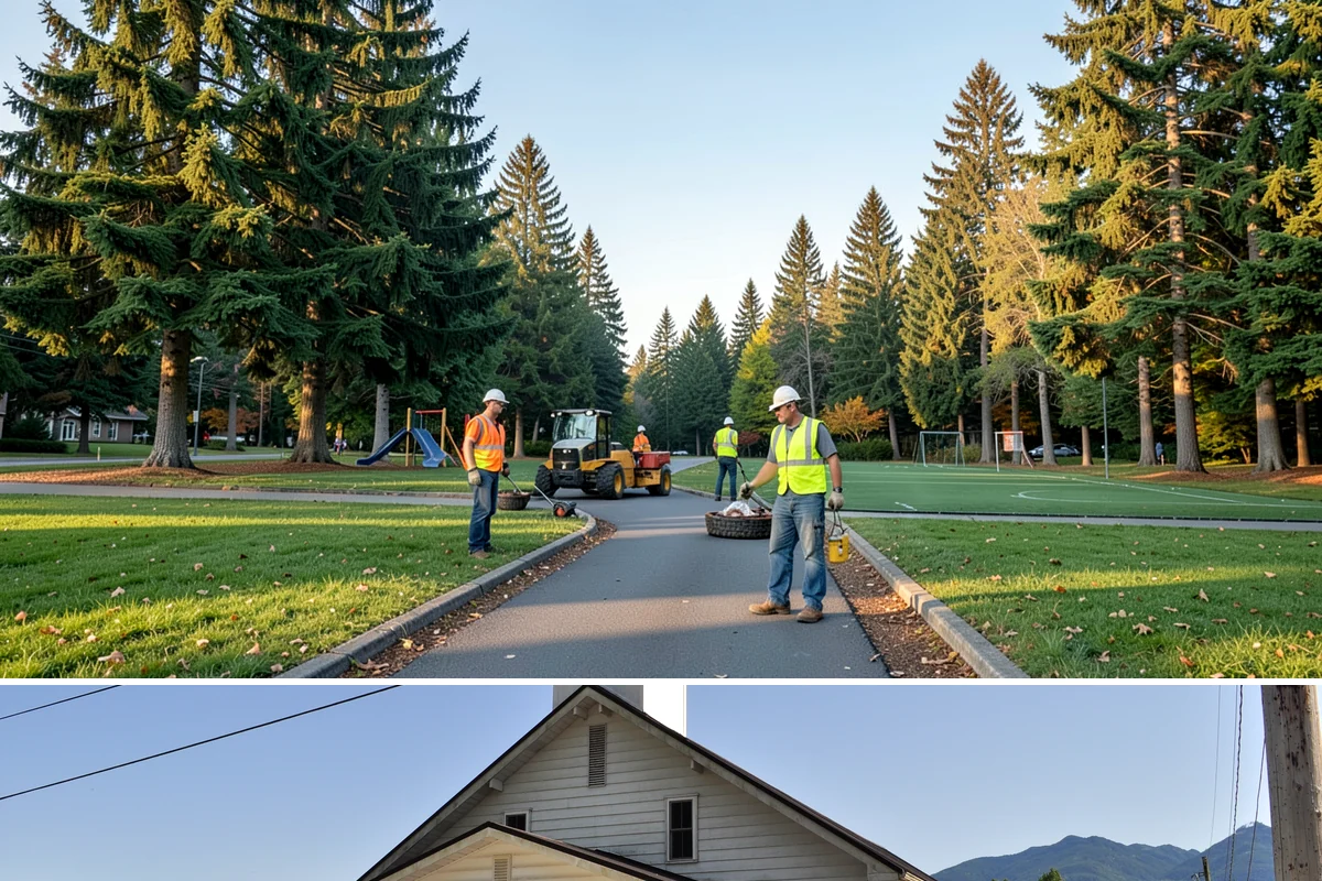 Regulatory Signs in Concrete, Skagit County, WA - Regulatory installs proceed in all seasons, though drier months ease footing work and reduce traffic-control complications on...