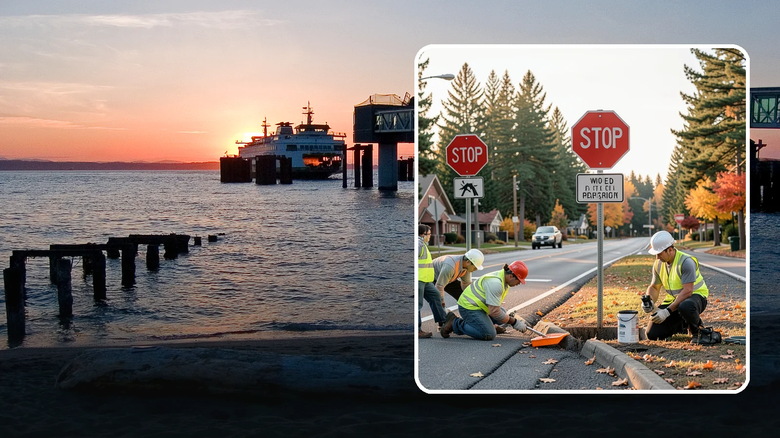 Regulatory Signs in Edmonds, Snohomish County, WA - We install stop, yield, parking, speed, and other regulatory signs that carry the force of your municipal code.