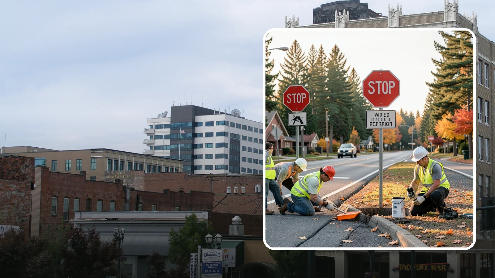 Regulatory Signs in Everett, Snohomish County, WA - We install stop, yield, parking, speed, and other regulatory signs that carry the force of your municipal code.