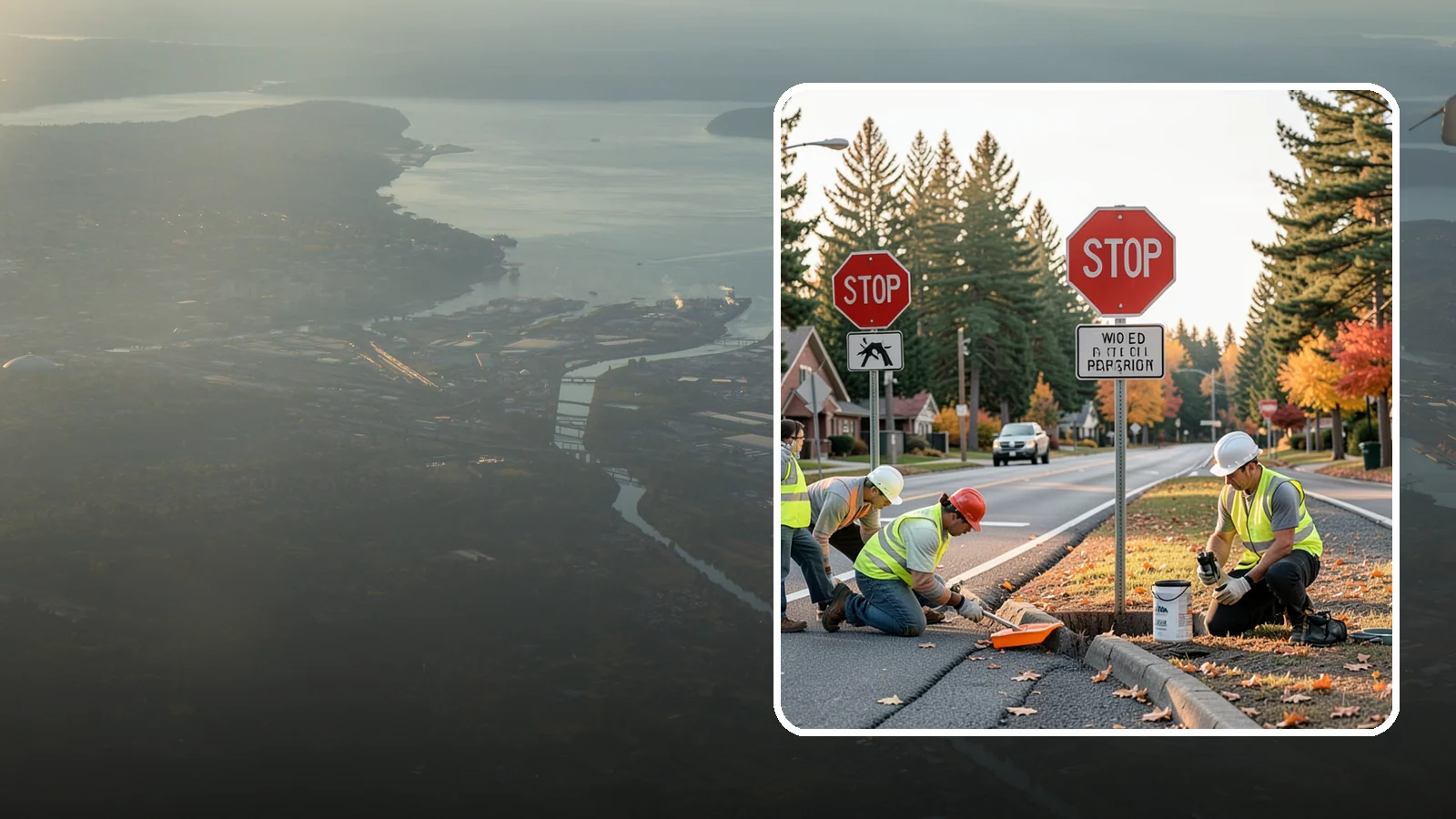 Regulatory Signs in Fife, Pierce County, WA - We install stop, yield, parking, speed, and other regulatory signs that carry the force of your municipal code.