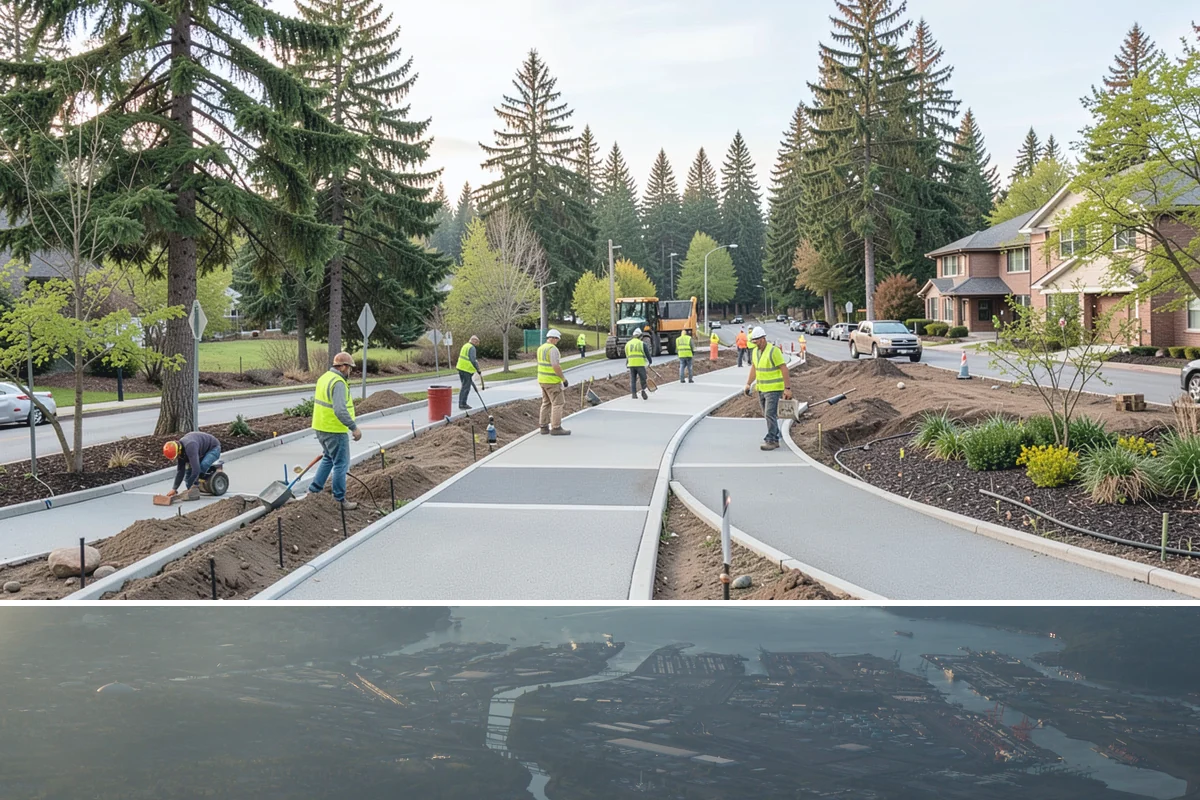 Regulatory Signs in Fife, Pierce County, WA - Regulatory installs proceed in all seasons, though drier months ease footing work and reduce traffic-control complications on...