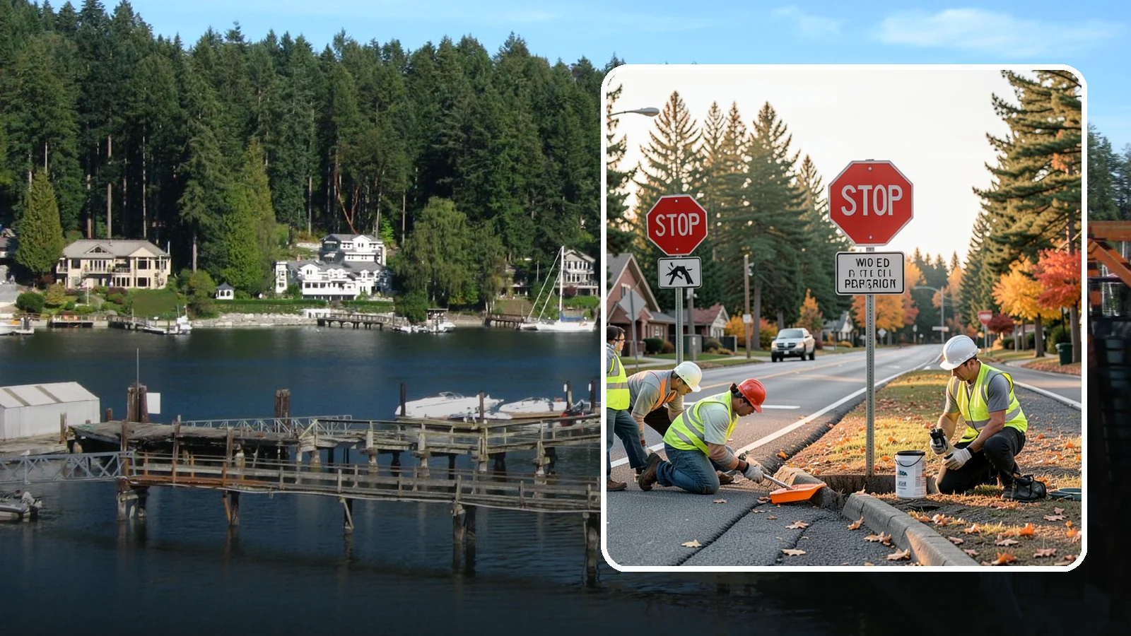 Regulatory Signs in Gig Harbor, Pierce County, WA - We install stop, yield, parking, speed, and other regulatory signs that carry the force of your municipal code.