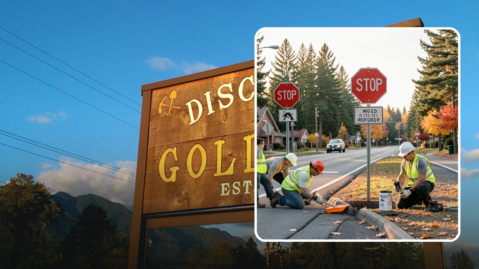 Regulatory Signs in Gold Bar, Snohomish County, WA - We install stop, yield, parking, speed, and other regulatory signs that carry the force of your municipal code.