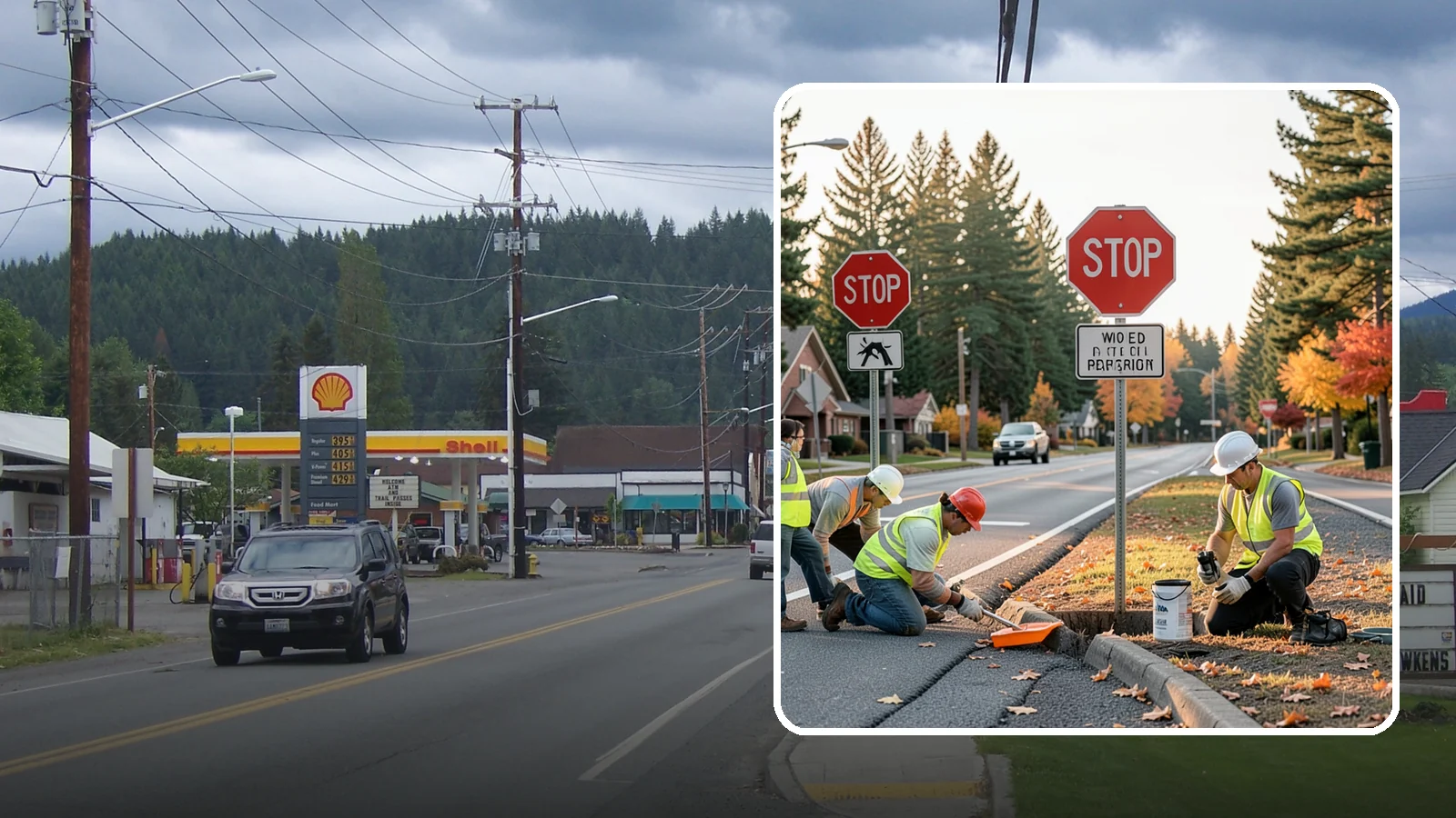 Regulatory Signs in Granite Falls, Snohomish County, WA - We install stop, yield, parking, speed, and other regulatory signs that carry the force of your municipal code.