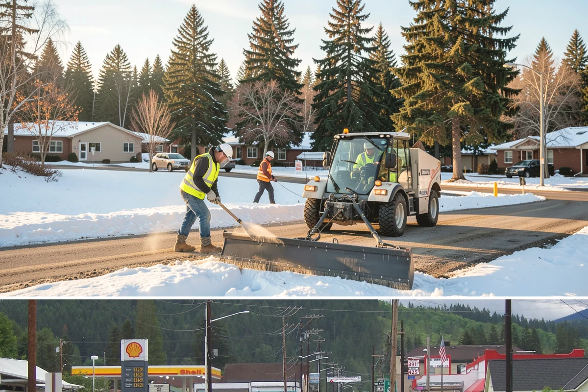 Regulatory Signs in Granite Falls, Snohomish County, WA - Regulatory installs proceed in all seasons, though drier months ease footing work and reduce traffic-control complications on...