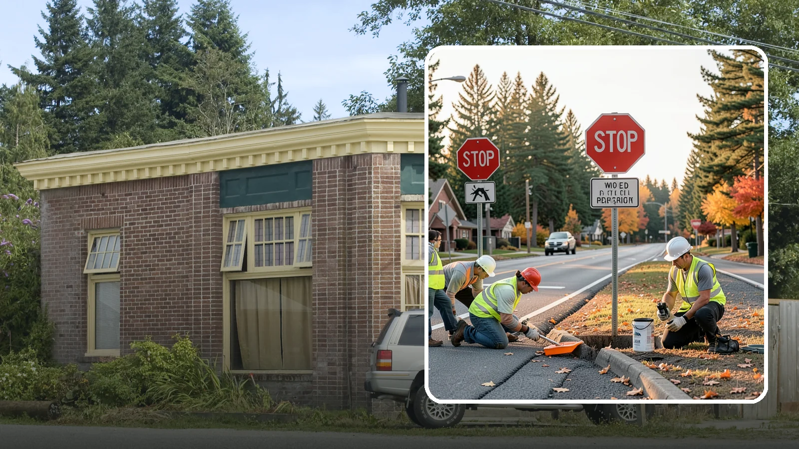 Regulatory Signs in Hamilton, Skagit County, WA - We install stop, yield, parking, speed, and other regulatory signs that carry the force of your municipal code.