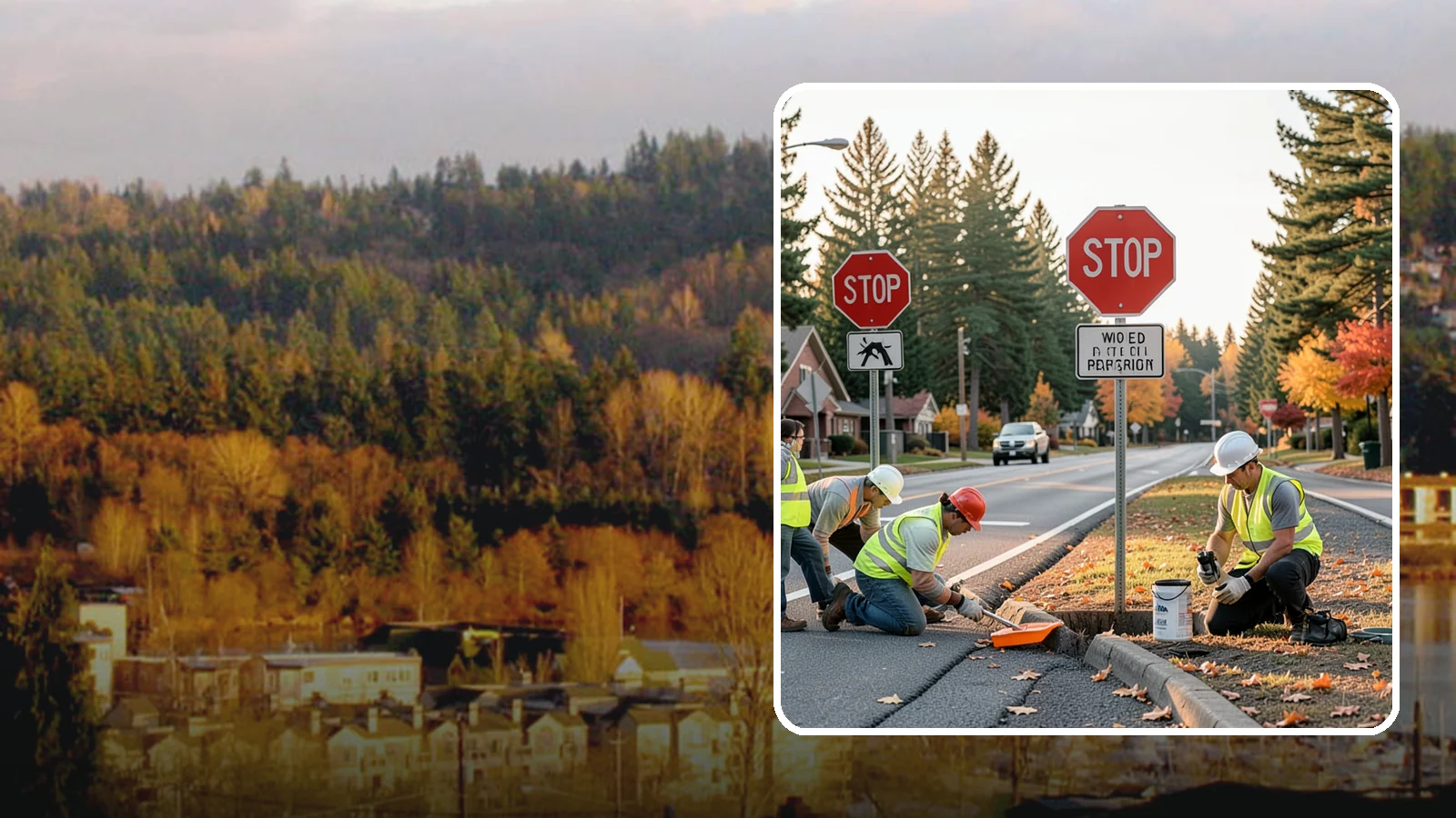 Regulatory Signs in Kenmore, King County, WA - We install stop, yield, parking, speed, and other regulatory signs that carry the force of your municipal code.