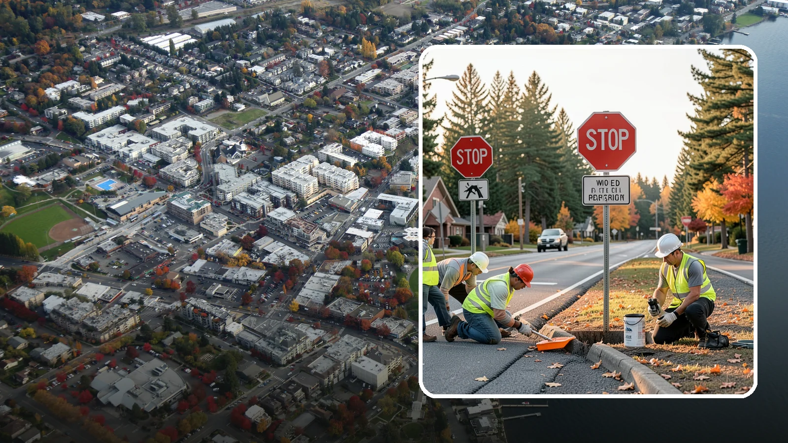 Regulatory Signs in Kirkland, King County, WA - We install stop, yield, parking, speed, and other regulatory signs that carry the force of your municipal code.