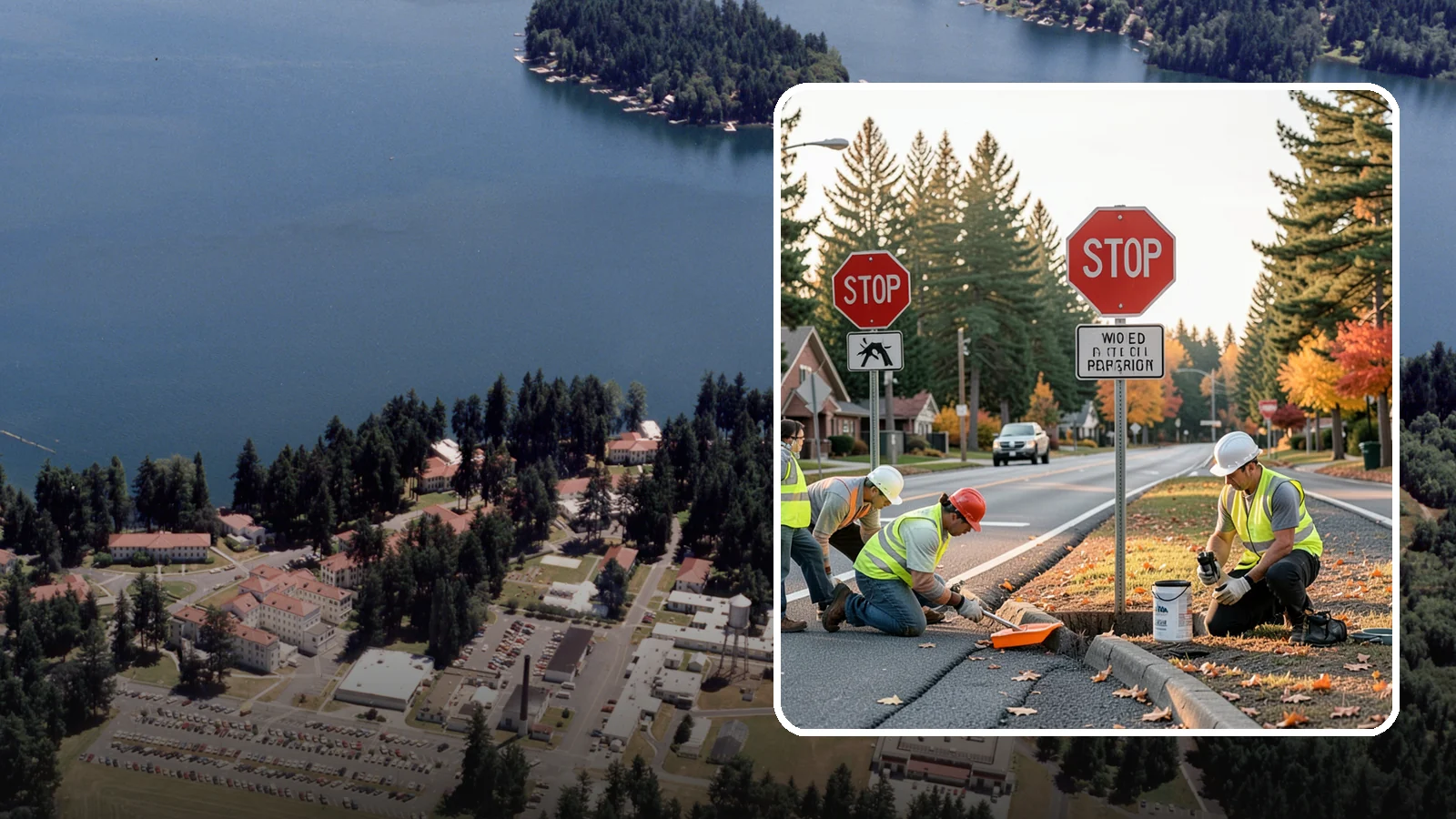 Regulatory Signs in Lakewood, Pierce County, WA - We install stop, yield, parking, speed, and other regulatory signs that carry the force of your municipal code.