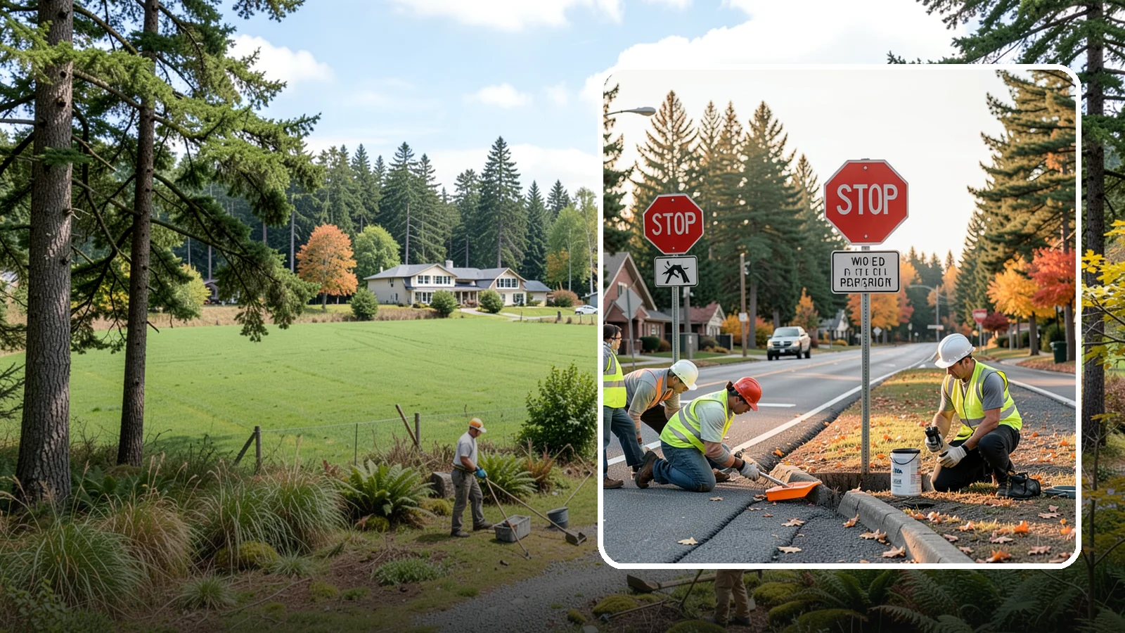 Regulatory Signs in Lyman, Skagit County, WA - We install stop, yield, parking, speed, and other regulatory signs that carry the force of your municipal code.