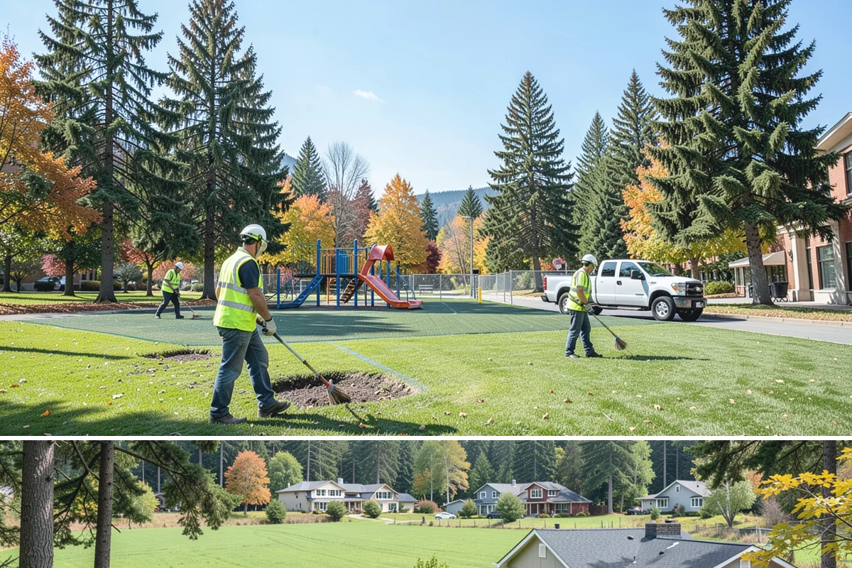 Regulatory Signs in Lyman, Skagit County, WA - Regulatory installs proceed in all seasons, though drier months ease footing work and reduce traffic-control complications on...