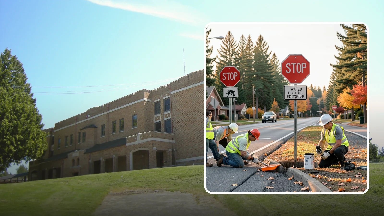 Regulatory Signs in Maple Valley, King County, WA - We install stop, yield, parking, speed, and other regulatory signs that carry the force of your municipal code.