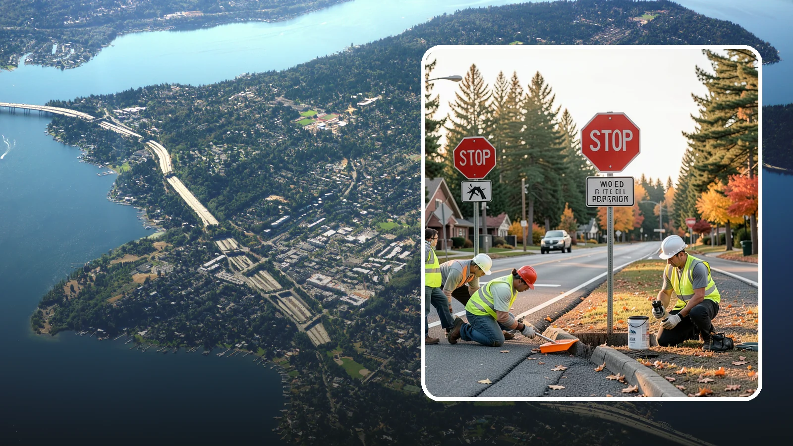 Regulatory Signs in Mercer Island, King County, WA - We install stop, yield, parking, speed, and other regulatory signs that carry the force of your municipal code.