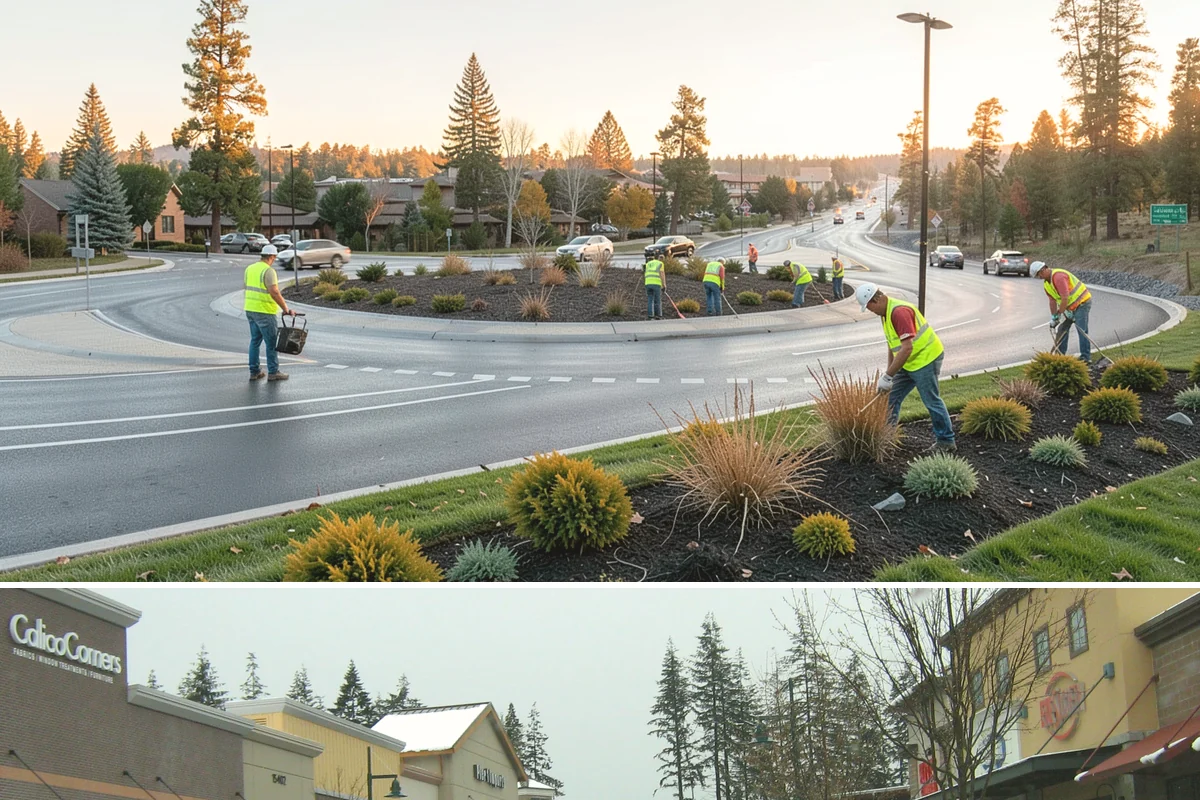 Regulatory Signs in Mill Creek, Snohomish County, WA - Regulatory installs proceed in all seasons, though drier months ease footing work and reduce traffic-control complications on...
