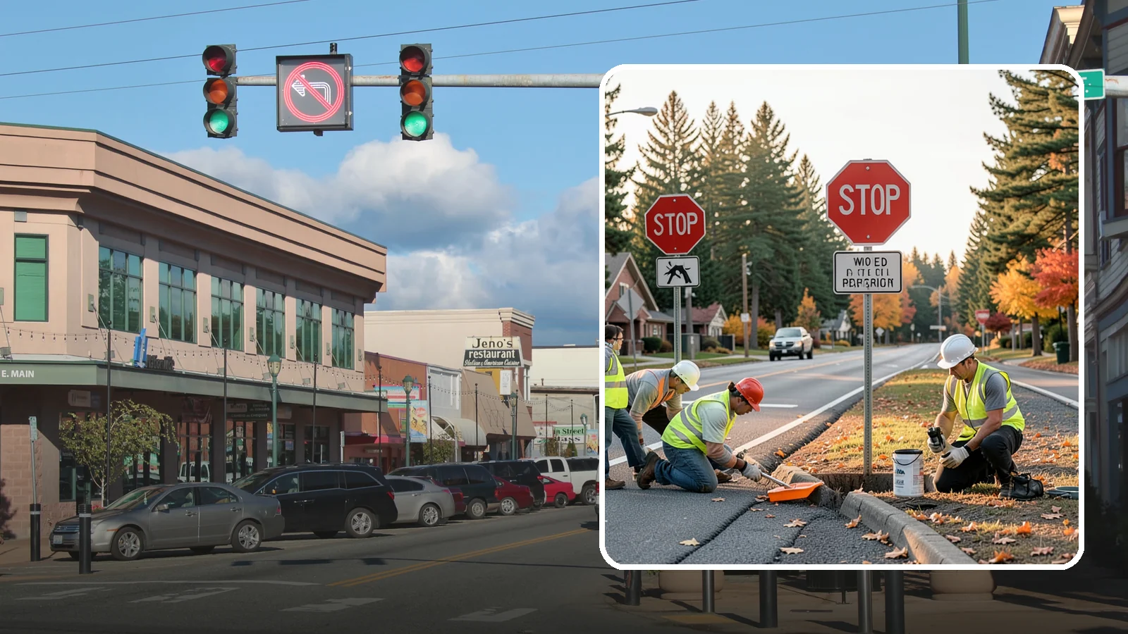Regulatory Signs in Monroe, Snohomish County, WA - We install stop, yield, parking, speed, and other regulatory signs that carry the force of your municipal code.