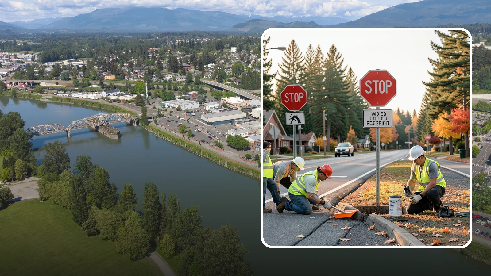 Regulatory Signs in Mount Vernon, Skagit County, WA - We install stop, yield, parking, speed, and other regulatory signs that carry the force of your municipal code.