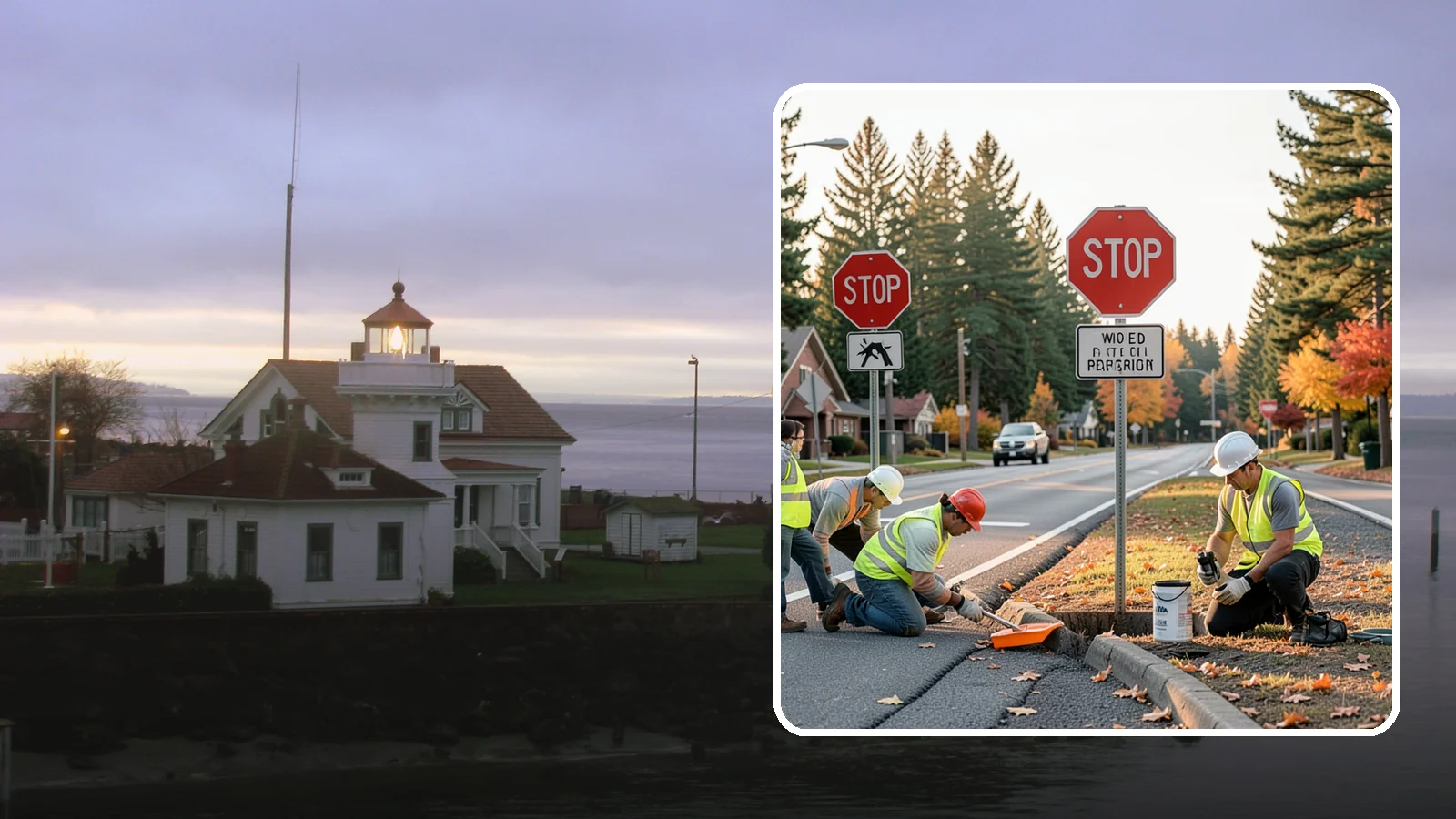 Regulatory Signs in Mukilteo, Snohomish County, WA - We install stop, yield, parking, speed, and other regulatory signs that carry the force of your municipal code.