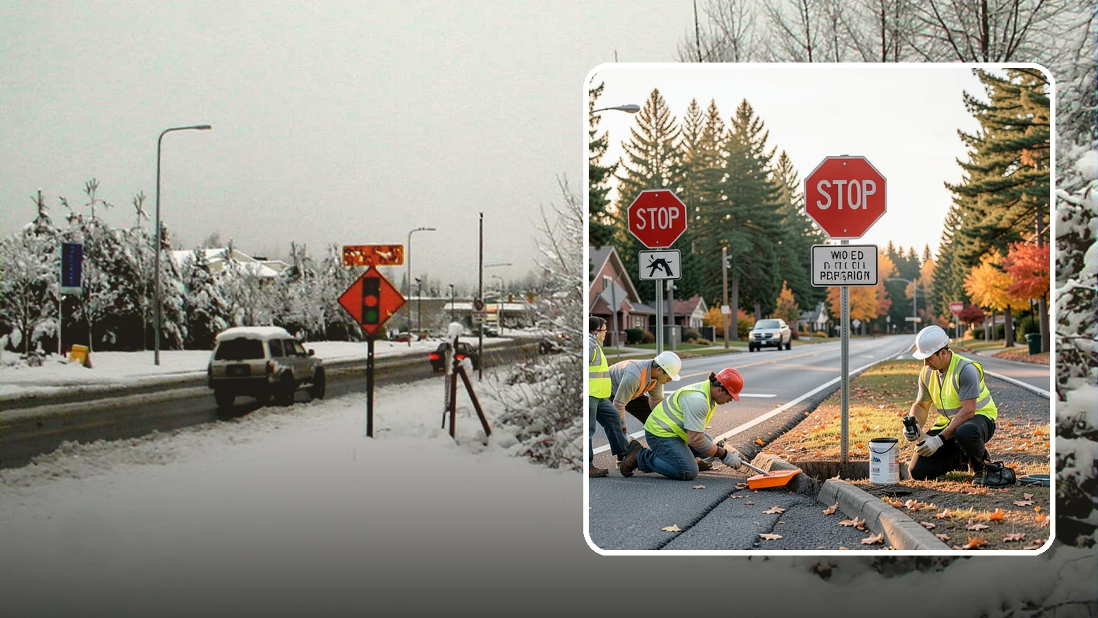 Regulatory Signs in Newcastle, King County, WA - We install stop, yield, parking, speed, and other regulatory signs that carry the force of your municipal code.