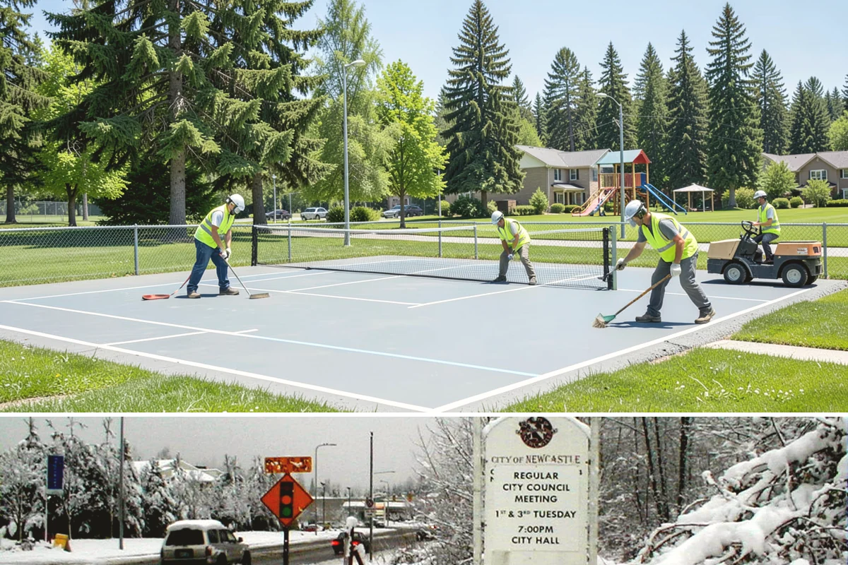 Regulatory Signs in Newcastle, King County, WA - Regulatory installs proceed in all seasons, though drier months ease footing work and reduce traffic-control complications on...