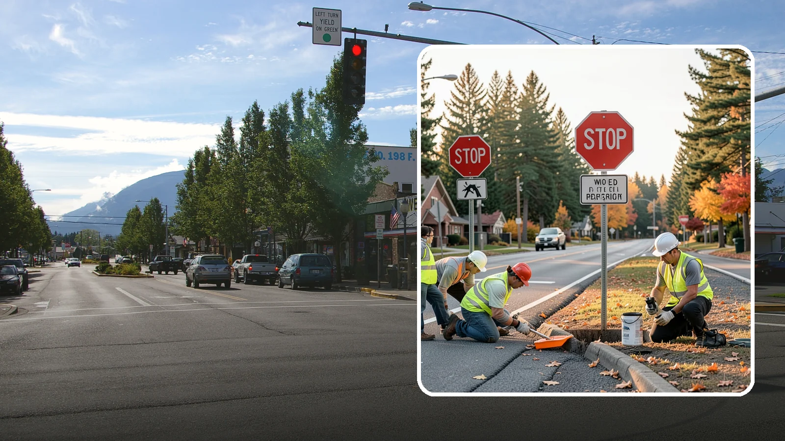 Regulatory Signs in North Bend, King County, WA - We install stop, yield, parking, speed, and other regulatory signs that carry the force of your municipal code.