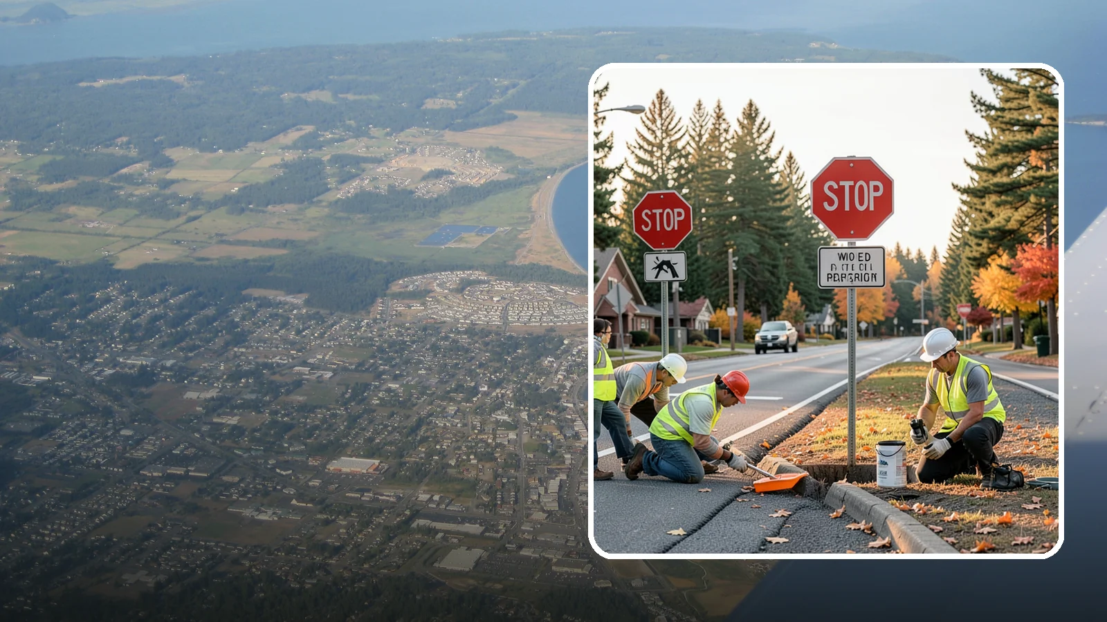 Regulatory Signs in Oak Harbor, Island County, WA - We install stop, yield, parking, speed, and other regulatory signs that carry the force of your municipal code.