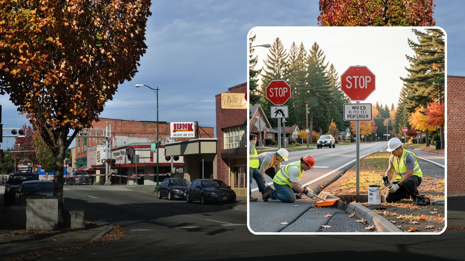 Regulatory Signs in Puyallup, Pierce County, WA - We install stop, yield, parking, speed, and other regulatory signs that carry the force of your municipal code.
