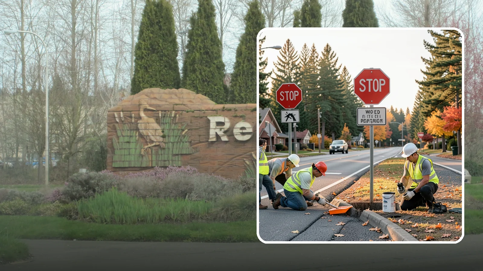 Regulatory Signs in Renton, King County, WA - We install stop, yield, parking, speed, and other regulatory signs that carry the force of your municipal code.
