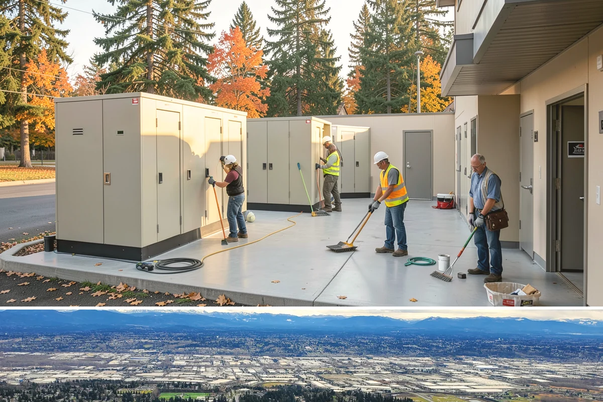 Regulatory Signs in SeaTac, King County, WA - Regulatory installs proceed in all seasons, though drier months ease footing work and reduce traffic-control complications on...