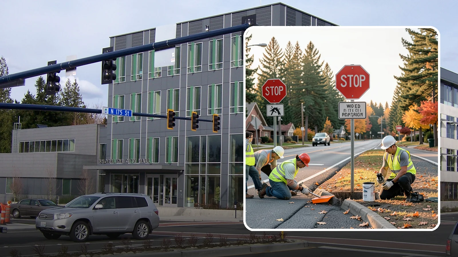 Regulatory Signs in Shoreline, King County, WA - We install stop, yield, parking, speed, and other regulatory signs that carry the force of your municipal code.