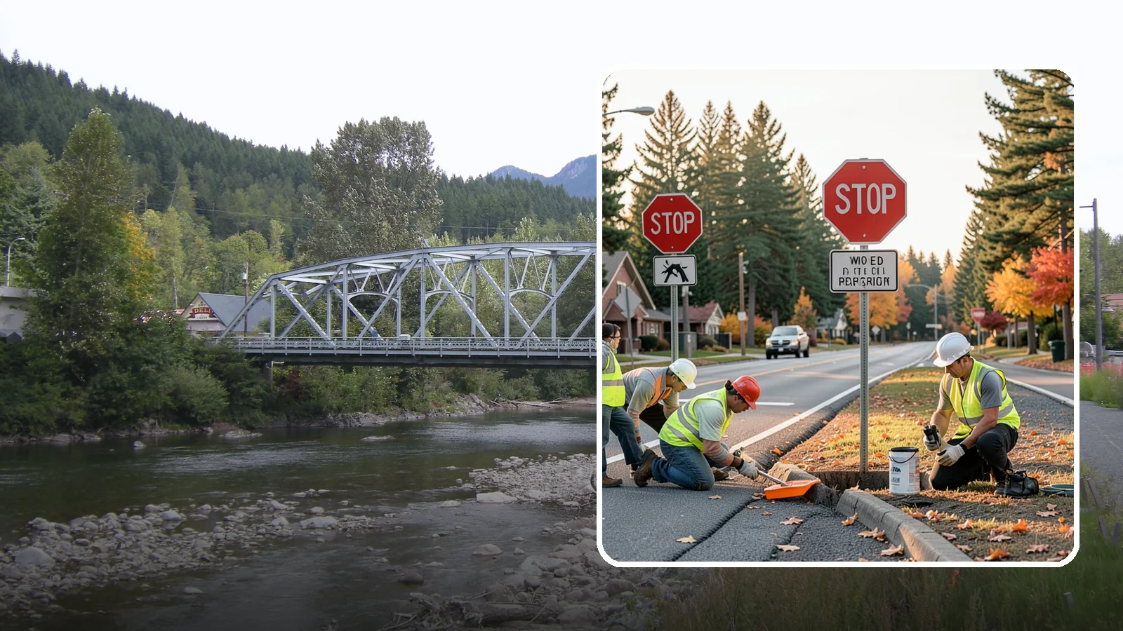 Regulatory Signs in Skykomish, King County, WA - We install stop, yield, parking, speed, and other regulatory signs that carry the force of your municipal code.
