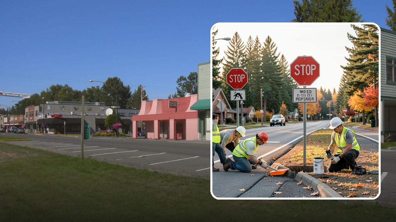 Regulatory Signs in Snoqualmie, King County, WA - We install stop, yield, parking, speed, and other regulatory signs that carry the force of your municipal code.