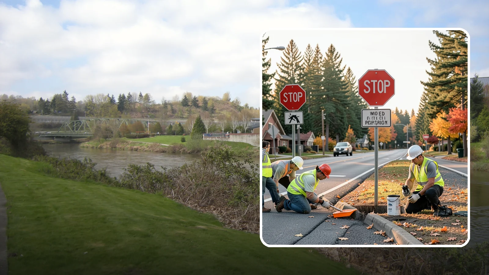 Regulatory Signs in Tukwila, King County, WA - We install stop, yield, parking, speed, and other regulatory signs that carry the force of your municipal code.