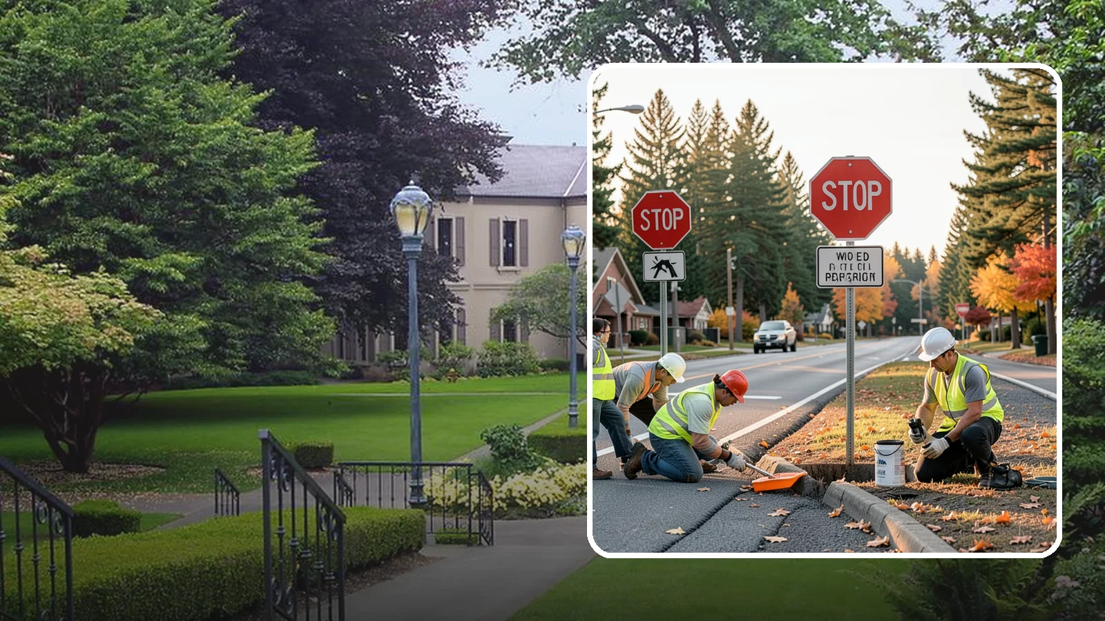 Regulatory Signs in Woodinville, King County, WA - We install stop, yield, parking, speed, and other regulatory signs that carry the force of your municipal code.