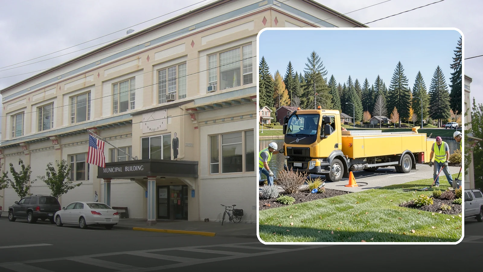 Reservoir Grounds Maintenance in Anacortes, Skagit County, WA - Grounds and vegetation maintenance at reservoir and water-tank sites for security, access, and protection.