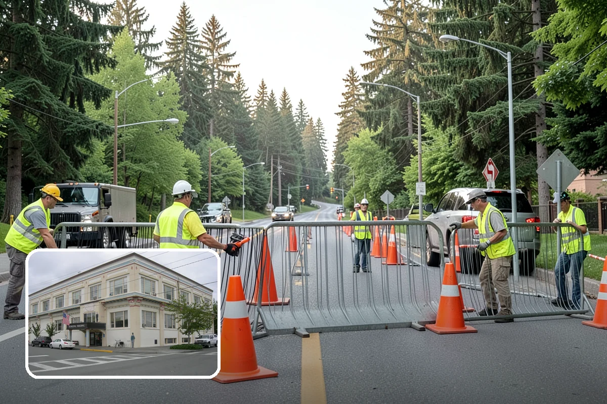Reservoir Grounds Maintenance in Anacortes, Skagit County, WA - Maintains clear sightlines and security around the site